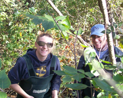 LaPorte County Soil & Water Conservation District - Nicole Messacar, Education Coordinator and Sheila Batchelor, Office Manager